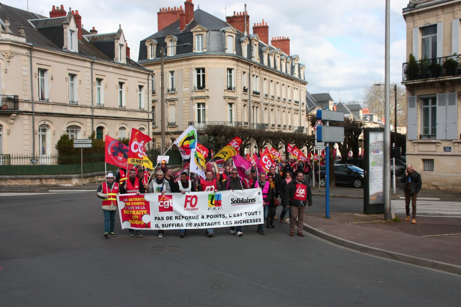 MANIFESTATION UNITAIRE DU 20 FEVRIER 2020